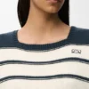 Sleeveless Sweater in Cotton and Wool Sleeveless Sweater in Cotton and Wool