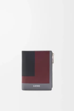 Slim Compact Wallet in Nappa Calfskin