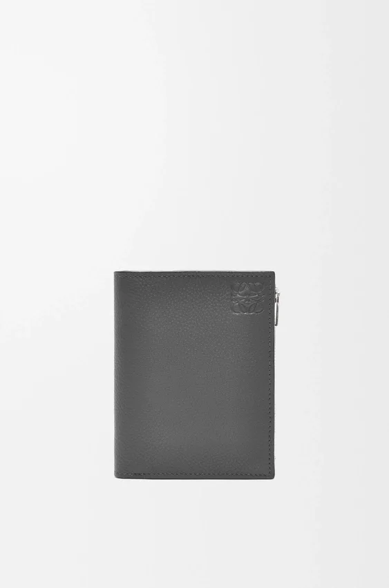 Slim Compact Wallet in Soft Grained Calfskin Slim Compact Wallet in Soft Grained Calfskin