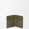 Slim Compact Wallet in Soft Grained Calfskin Slim Compact Wallet in Soft Grained Calfskin
