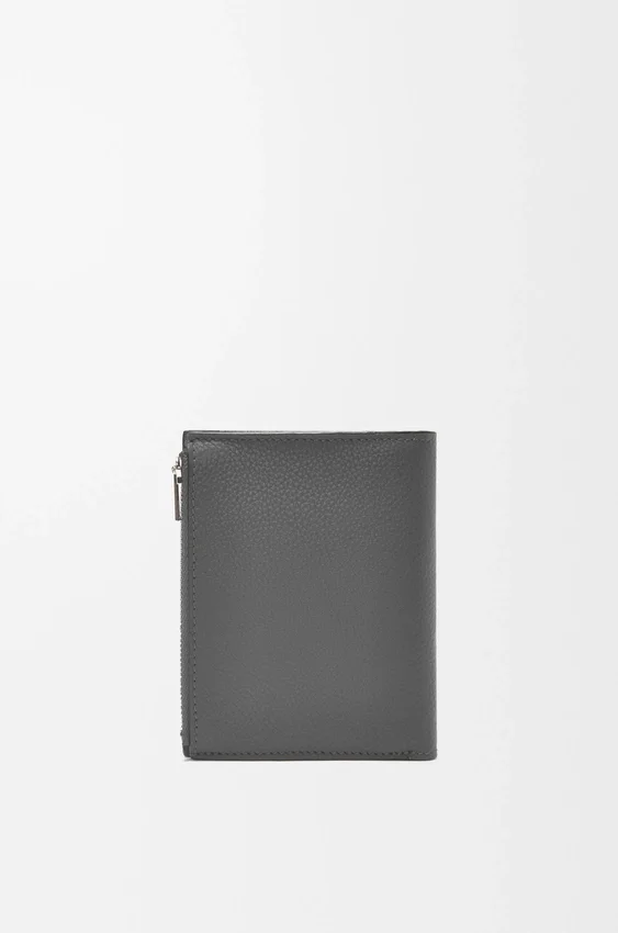 Slim Compact Wallet in Soft Grained Calfskin Slim Compact Wallet in Soft Grained Calfskin