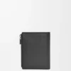 Slim Compact Wallet in Soft Grained Calfskin Slim Compact Wallet in Soft Grained Calfskin