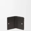 Slim Compact Wallet in Textured Classic Calfskin Slim Compact Wallet in Textured Classic Calfskin