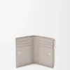 Slim Compact Wallet in Textured Classic Calfskin Slim Compact Wallet in Textured Classic Calfskin