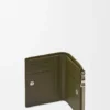 Slim Compact Wallet in Textured Classic Calfskin Slim Compact Wallet in Textured Classic Calfskin