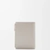 Slim Compact Wallet in Textured Classic Calfskin Slim Compact Wallet in Textured Classic Calfskin