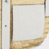 Small Basket Bag in Palm Leaf and Calfskin Small Basket Bag in Palm Leaf and Calfskin