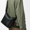 Small Cubi Crossbody Bag in Supple Smooth Calfskin and Jacquard Small Cubi Crossbody Bag in Supple Smooth Calfskin and Jacquard