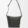 Small Cubi Crossbody Bag in Supple Smooth Calfskin and Jacquard Small Cubi Crossbody Bag in Supple Smooth Calfskin and Jacquard