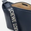 Small Cubi Crossbody Bag in Supple Smooth Calfskin and Jacquard Small Cubi Crossbody Bag in Supple Smooth Calfskin and Jacquard