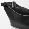 Small Cubi Crossbody Bag in Supple Smooth Calfskin and Jacquard Small Cubi Crossbody Bag in Supple Smooth Calfskin and Jacquard