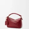 Small Featherlight Puzzle Bag in Nappa Lambskin