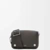 Small Pebble Messenger Bag in Supple Grained Calfskin