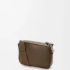 Small Pebble Messenger Bag in Supple Grained Calfskin