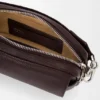 Small Pebble Messenger Bag in Supple Grained Calfskin
