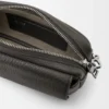 Small Pebble Messenger Bag in Supple Grained Calfskin