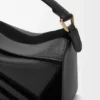 Small Puzzle Bag in Classic Calfskin and Suede Small Puzzle Bag in Classic Calfskin and Suede