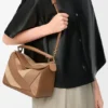 Small Puzzle Bag in Classic Calfskin and Suede Small Puzzle Bag in Classic Calfskin and Suede