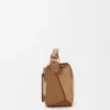 Small Puzzle Bag in Classic Calfskin and Suede Small Puzzle Bag in Classic Calfskin and Suede