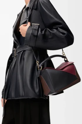Small Puzzle Bag in Nappa Calfskin Small Puzzle Bag in Nappa Calfskin