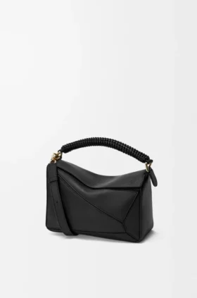 Small Puzzle Bag in Smooth Calfskin and Nappa Lambskin Small Puzzle Bag in Smooth Calfskin and Nappa Lambskin
