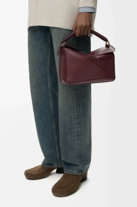 Small Puzzle Bag in Smooth Calfskin and Nappa Lambskin Small Puzzle Bag in Smooth Calfskin and Nappa Lambskin