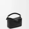 Small Puzzle Bag in Smooth Calfskin and Nappa Lambskin