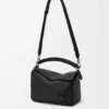 Small Puzzle Bag in Smooth Calfskin and Nappa Lambskin