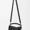 Small Puzzle Bag in Smooth Calfskin and Nappa Lambskin