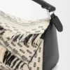 Small Puzzle Bag in Woven Textile