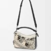 Small Puzzle Bag in Woven Textile