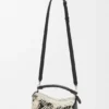 Small Puzzle Bag in Woven Textile
