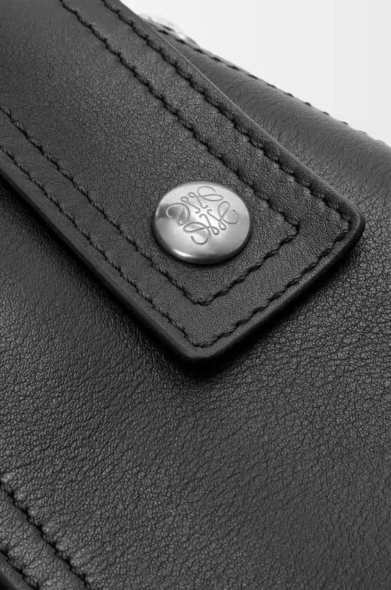 Small Puzzle Biker Bag in Shiny Calfskin Small Puzzle Biker Bag in Shiny Calfskin