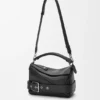 Small Puzzle Biker Bag in Shiny Calfskin Small Puzzle Biker Bag in Shiny Calfskin