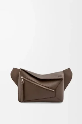 Small Puzzle Bumbag in Grained Calfskin