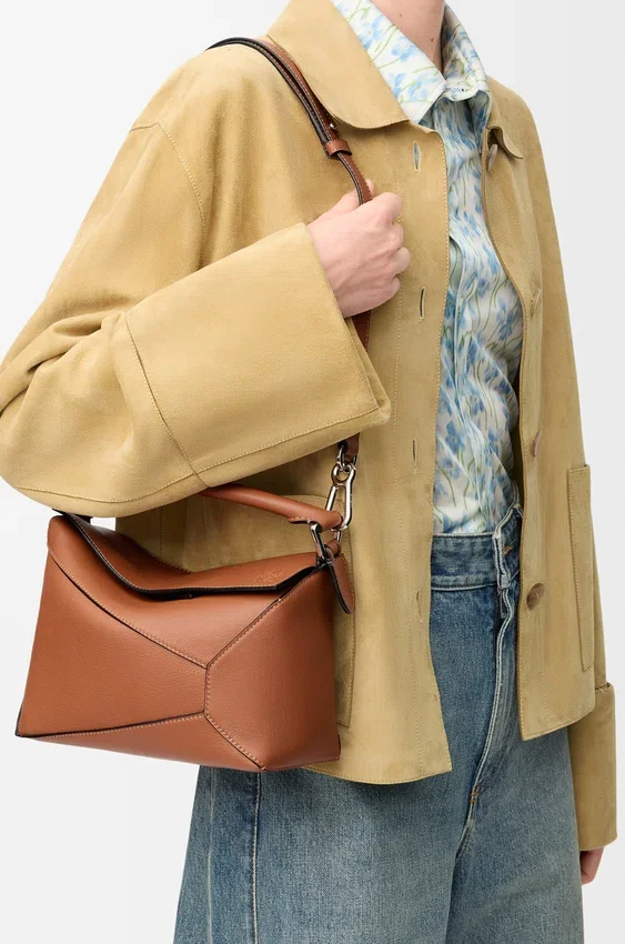 Small Puzzle Edge Bag in Classic Calfskin Small Puzzle Edge Bag in Classic Calfskin