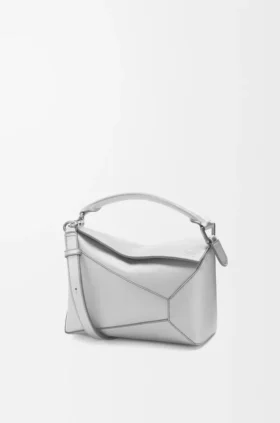 Small Puzzle Edge Bag in Laminated Lambskin Small Puzzle Edge Bag in Laminated Lambskin