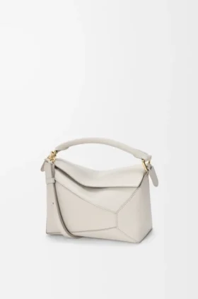 Small Puzzle Edge Bag in Soft Grained Calfskin Small Puzzle Edge Bag in Soft Grained Calfskin