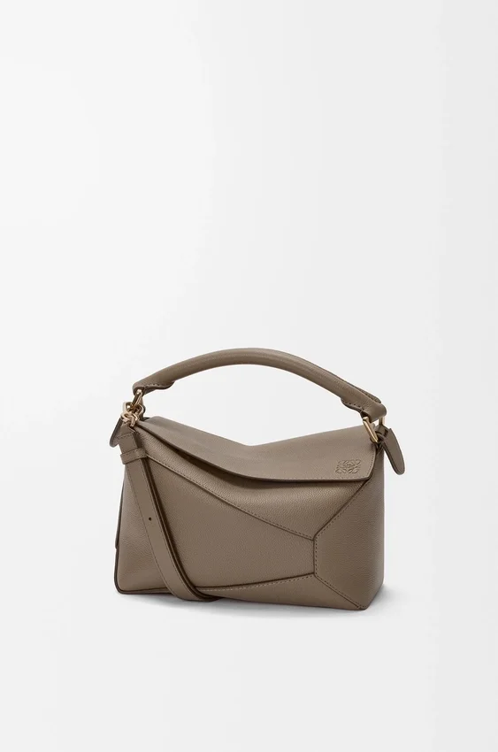 Small Puzzle Edge Bag in Soft Grained Calfskin Small Puzzle Edge Bag in Soft Grained Calfskin