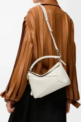 Small Puzzle Edge Bag in Soft Grained Calfskin Small Puzzle Edge Bag in Soft Grained Calfskin