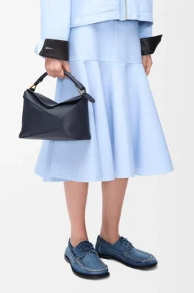 Small Puzzle Edge Bag in Soft Grained Calfskin Small Puzzle Edge Bag in Soft Grained Calfskin