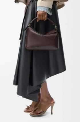 Small Puzzle Edge Bag in Soft Grained Calfskin Small Puzzle Edge Bag in Soft Grained Calfskin