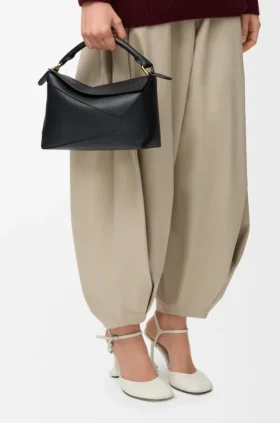 Small Puzzle Edge Bag in Soft Grained Calfskin Small Puzzle Edge Bag in Soft Grained Calfskin