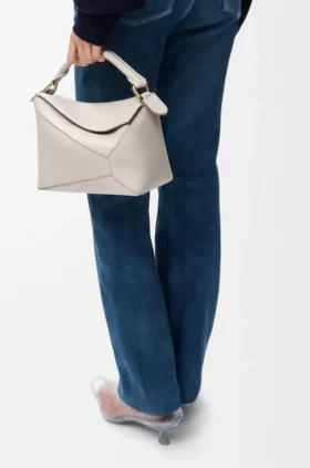 Small Puzzle Edge Bag in Soft Grained Calfskin Small Puzzle Edge Bag in Soft Grained Calfskin