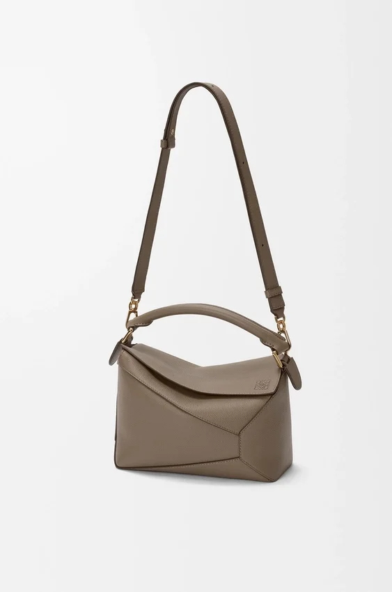 Small Puzzle Edge Bag in Soft Grained Calfskin Small Puzzle Edge Bag in Soft Grained Calfskin