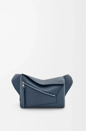 Small Puzzle Edge Bumbag in Classic Calfskin