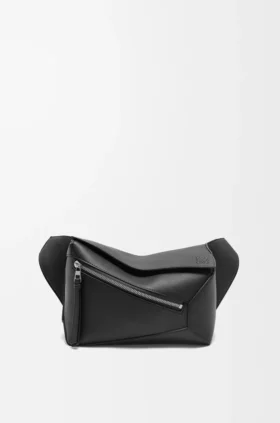 Small Puzzle Edge Bumbag in Classic Calfskin