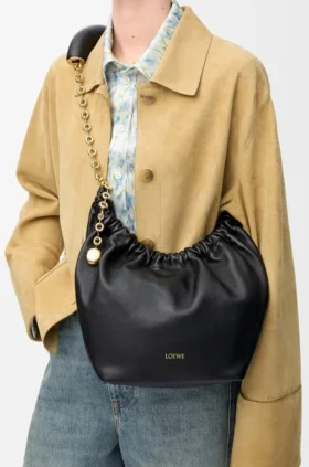 Small Squeeze Bag in Mellow Nappa Lambskin