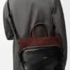 Small Switch Tote in Paper Calf and Suede