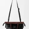 Small Switch Tote in Paper Calf and Suede